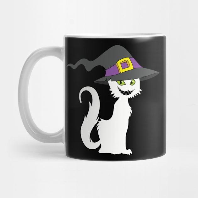 Spooky Witch Cat by ThyShirtProject - Affiliate